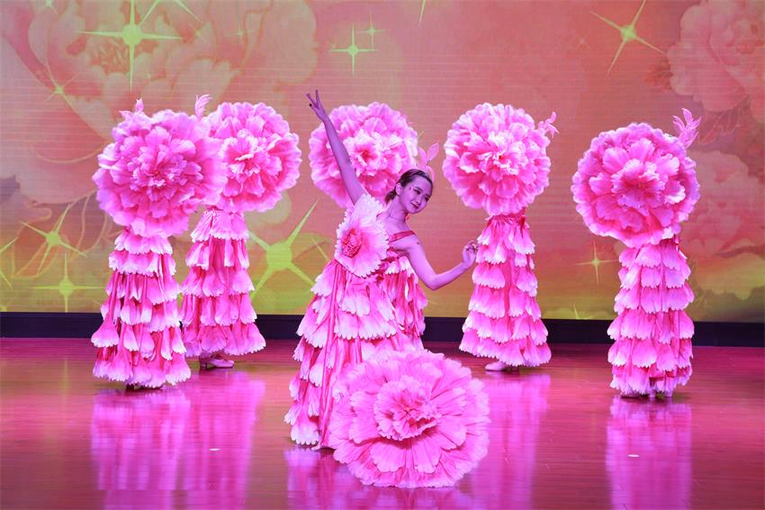 买球线上平台,买球（中国）2019年度工作动员大会---舞蹈《花开树恩》